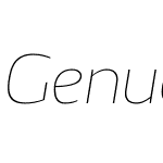 Genua Sans