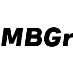 MB Grotesk