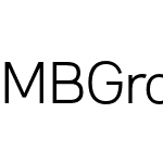 MB Grotesk