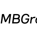 MB Grotesk