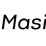 Masiva Medium Italic