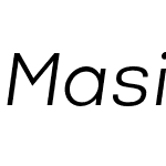 Masiva Regular Italic