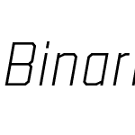 Binaria Light Italic
