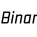 Binaria Medium Italic