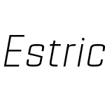 Estricta Light Italic