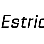 Estricta Medium Italic