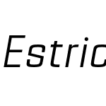 Estricta Regular Italic