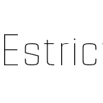 Estricta Thin