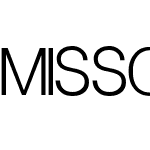 MISSOURIfont