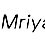 Mriya Grotesk