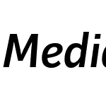 Mediator Bold Italic