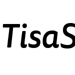 TisaSansPro-MediumItalic