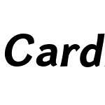 CardiganW05-BoldItalic