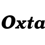 OxtailBlackItalicW05-Rg