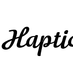 HapticScript Semibold