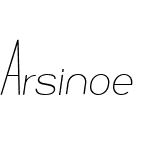 ArsinoeW01-ThinItalic