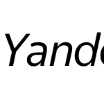 Yandex Sans Display Web Reg