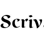 ScrivanoW29-Bold