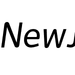 NewJuneMediumItalic