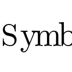 Symbola monospacified for DejaVu Sans Mono