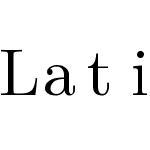 Latin Modern Math monospacified for Inconsolata LGC for Powerline