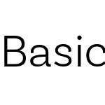 Basic Sans Light