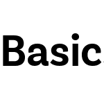 Basic Sans Narrow Semi Bold