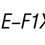 E-F1X