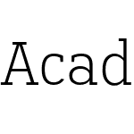 Academy Serif