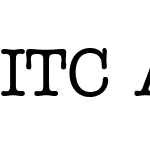 ITC American Typewriter LT