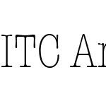 ITC American Typewriter LT