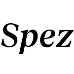 Spezia Serif