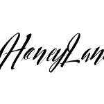 Honey Land Italic