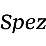 Spezia Serif