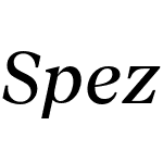 Spezia Serif