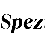 Spezia Serif