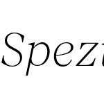 Spezia Serif