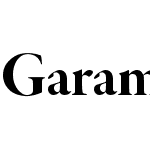 Garamond Premier Pro