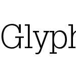 Glypha LT Std