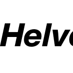 Helvetica Now Display