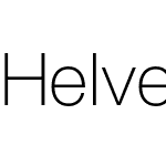 Helvetica Now Display