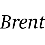 Brenta Italic