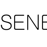 SENEGALfont