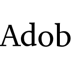 Adobe Clean Serif