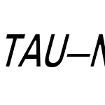 TAU-Nilavu Italic