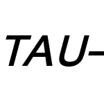 TAU-Marutham Italic