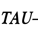 TAU-Urai Italic