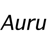 Aurulent Sans