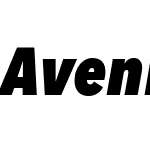 AvenirNext LT Pro HeavyCn