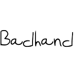 Badhandwriting